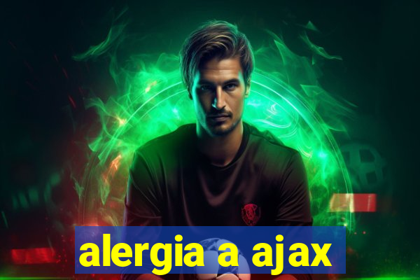 alergia a ajax